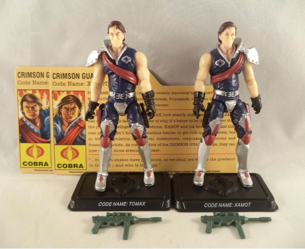TOMAX & XAMOT - G. I. Joe (GI Joe 25th Anniversary) action figure collectible - Main Image 1