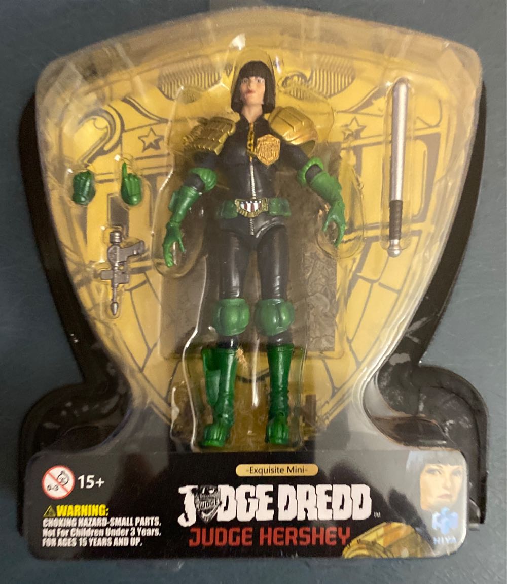 Judge Dread 2000 A.D. Judge Hershey - HIYA Toys (JUDGE DREDD) action figure collectible [Barcode 6957534202377] - Main Image 2