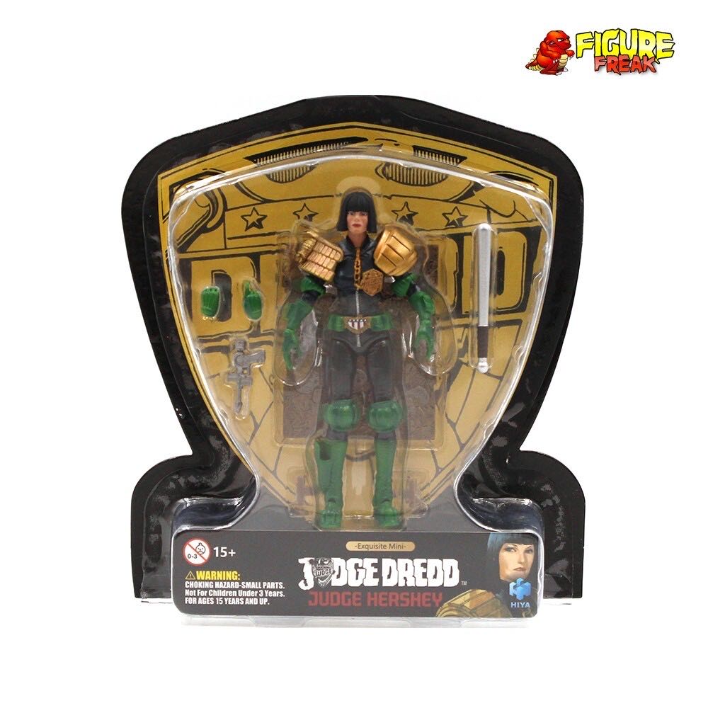 Judge Dread 2000 A.D. Judge Hershey - HIYA Toys (JUDGE DREDD) action figure collectible [Barcode 6957534202377] - Main Image 5