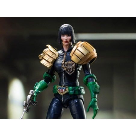 Judge Dread 2000 A.D. Judge Hershey - HIYA Toys (JUDGE DREDD) action figure collectible [Barcode 6957534202377] - Main Image 6