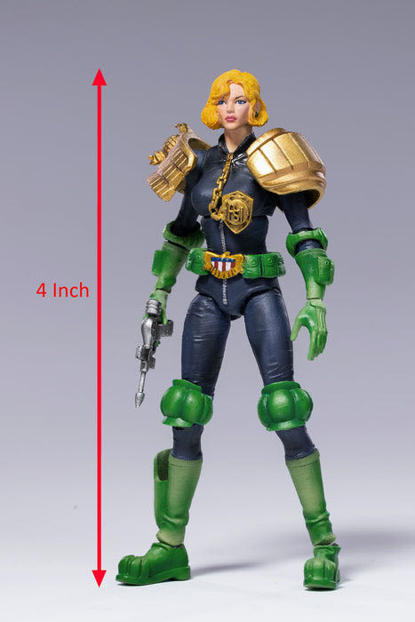 Judge Dredd 2000 A.D. Judge Anderson - HIYA Toys (JUDGE DREDD) action figure collectible [Barcode 6957534202179] - Main Image 10