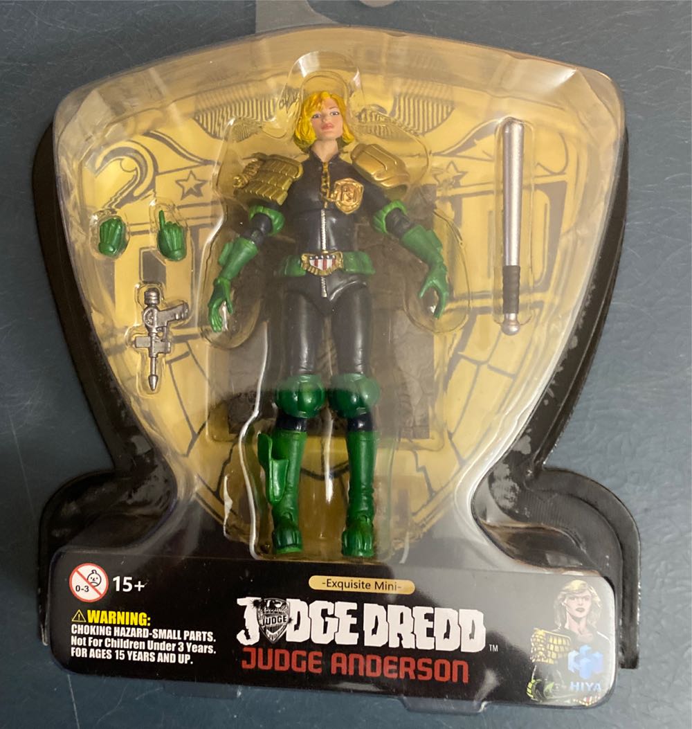 Judge Dredd 2000 A.D. Judge Anderson - HIYA Toys (JUDGE DREDD) action figure collectible [Barcode 6957534202179] - Main Image 2
