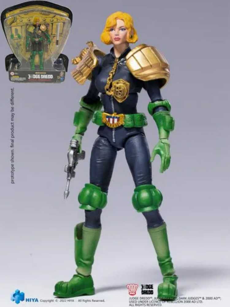 Judge Dredd 2000 A.D. Judge Anderson - HIYA Toys (JUDGE DREDD) action figure collectible [Barcode 6957534202179] - Main Image 3
