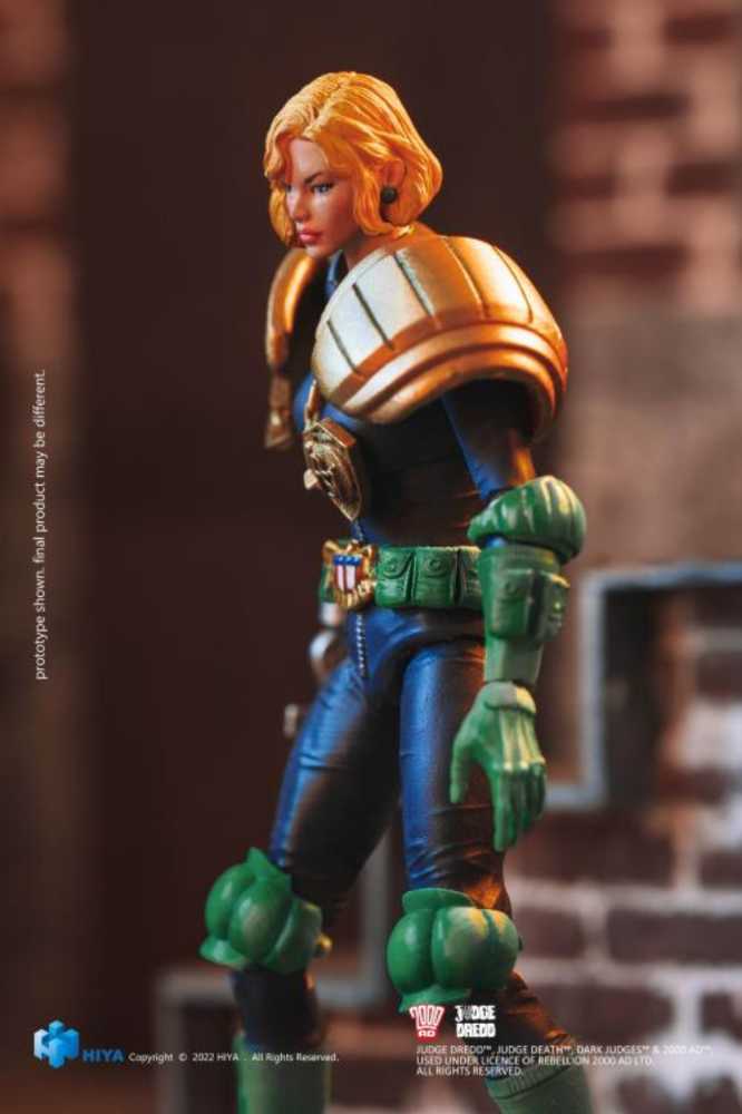 Judge Dredd 2000 A.D. Judge Anderson - HIYA Toys (JUDGE DREDD) action figure collectible [Barcode 6957534202179] - Main Image 4