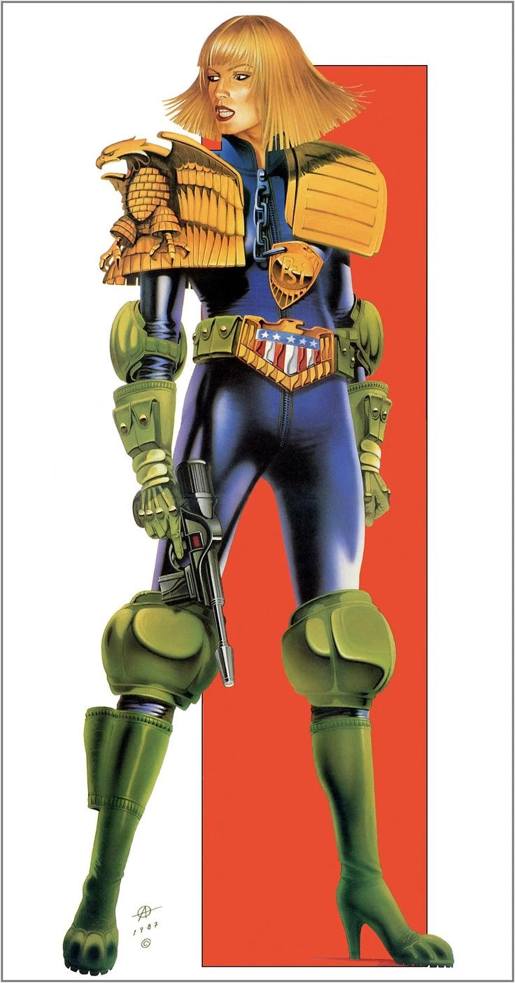 Judge Dredd 2000 A.D. Judge Anderson - HIYA Toys (JUDGE DREDD) action figure collectible [Barcode 6957534202179] - Main Image 5