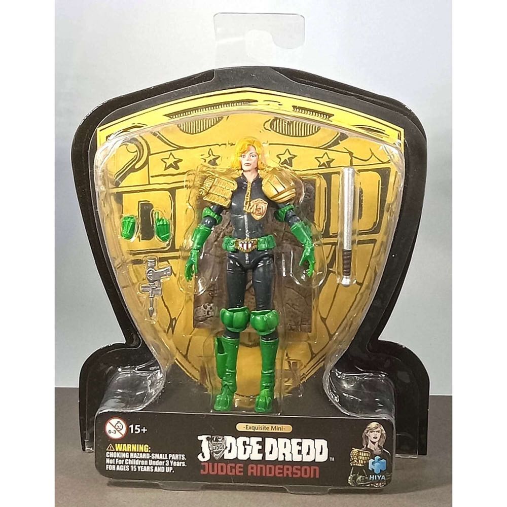 Judge Dredd 2000 A.D. Judge Anderson - HIYA Toys (JUDGE DREDD) action figure collectible [Barcode 6957534202179] - Main Image 9