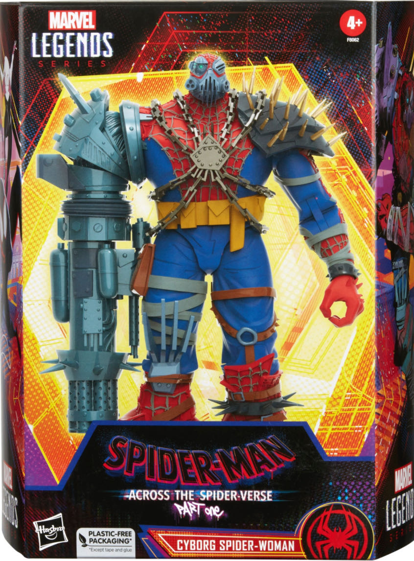 Spider-Woman (SONY) Cyborg - Hasbro - Deluxe (Hasbro Deluxe: Cyborg Spider-Woman) action figure collectible - Main Image 2