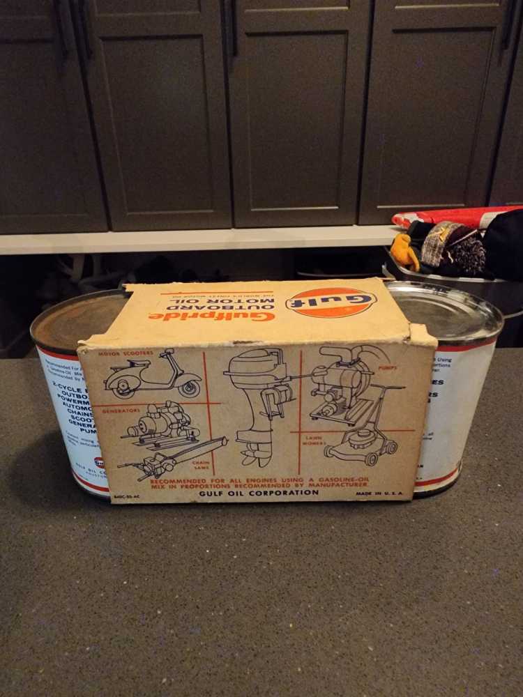 Gulfpride Outboard Motor Oil   action figure collectible - Main Image 2