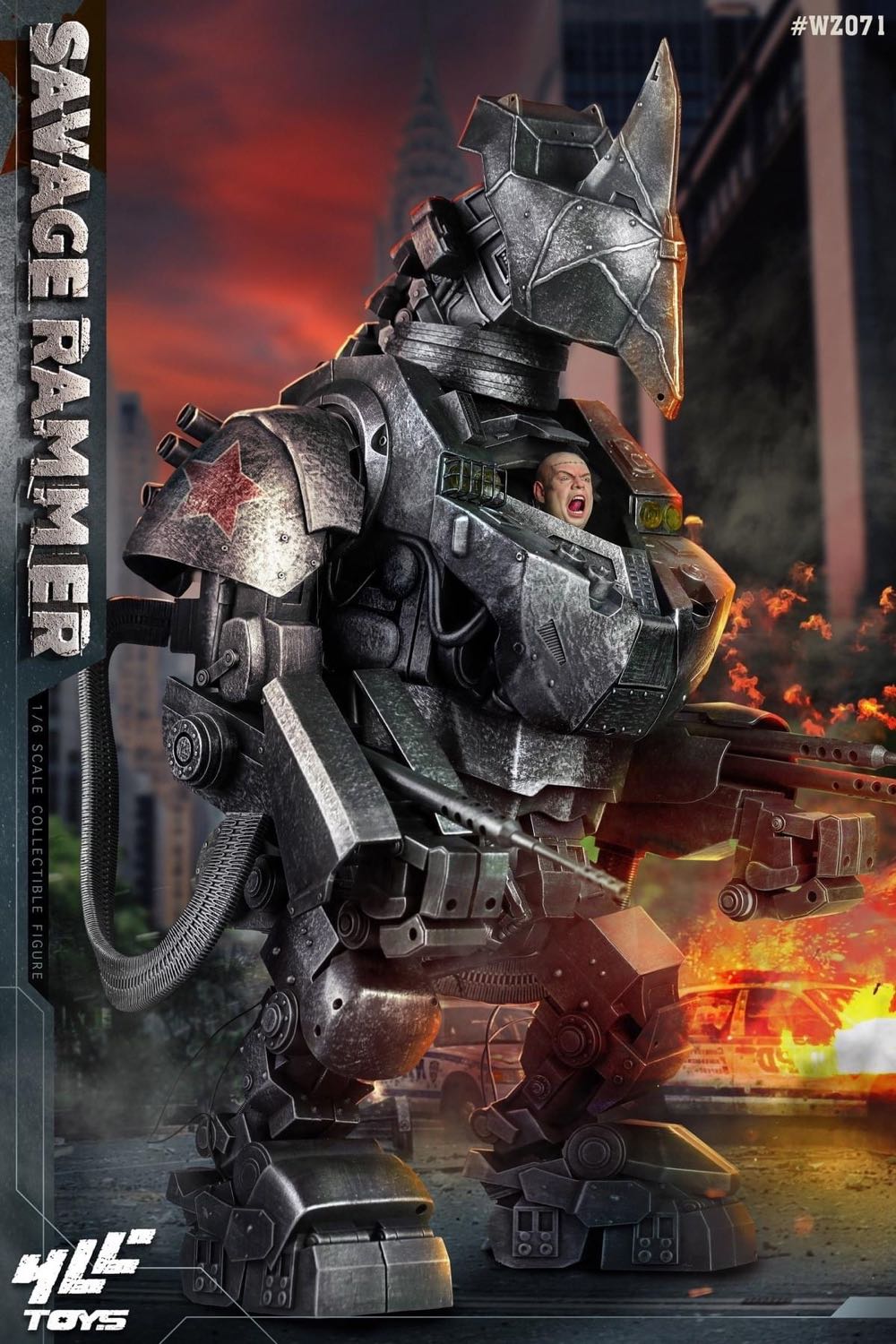 Savage Rammer (Rhino)  (The Amazing Spider-Man 2) action figure collectible - Main Image 2