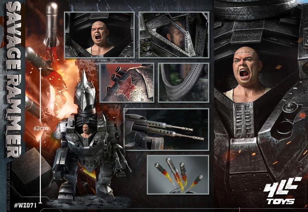 Savage Rammer (Rhino)  (The Amazing Spider-Man 2) action figure collectible - Main Image 4