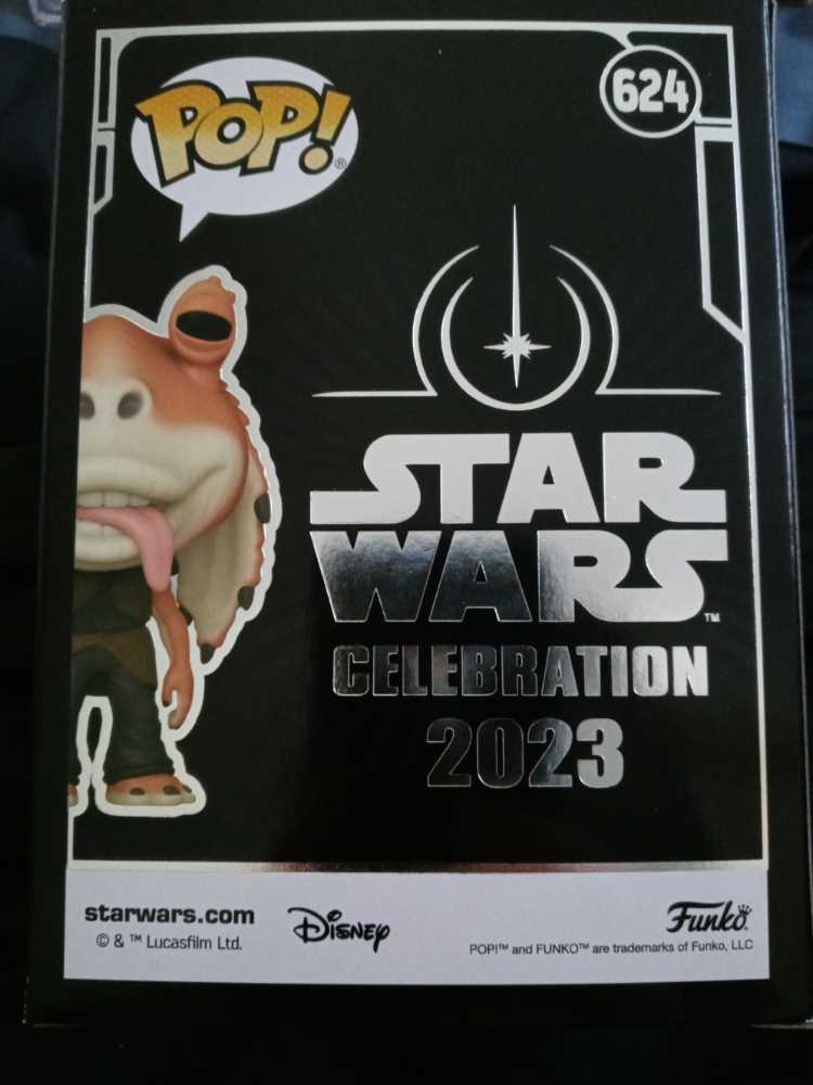 Star Wars- Jar Jar Binks #624 - Funko (Star Wars) (Star Wars) action figure collectible [Barcode 889698702690] - Main Image 2