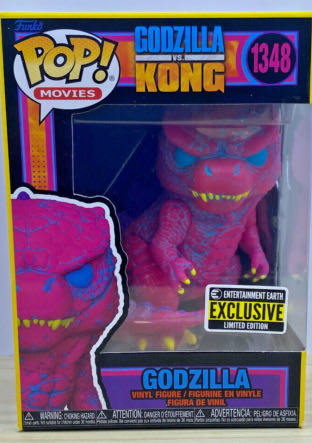 Godzilla Vs Kong # 1348 : Pop! Movies Godzilla Entertainment Earth Exclusive Limited Edition - Funko (Godzilla VS Kong) (Godzilla Vs Kong) action figure collectible [Barcode 889698687249] - Main Image 3