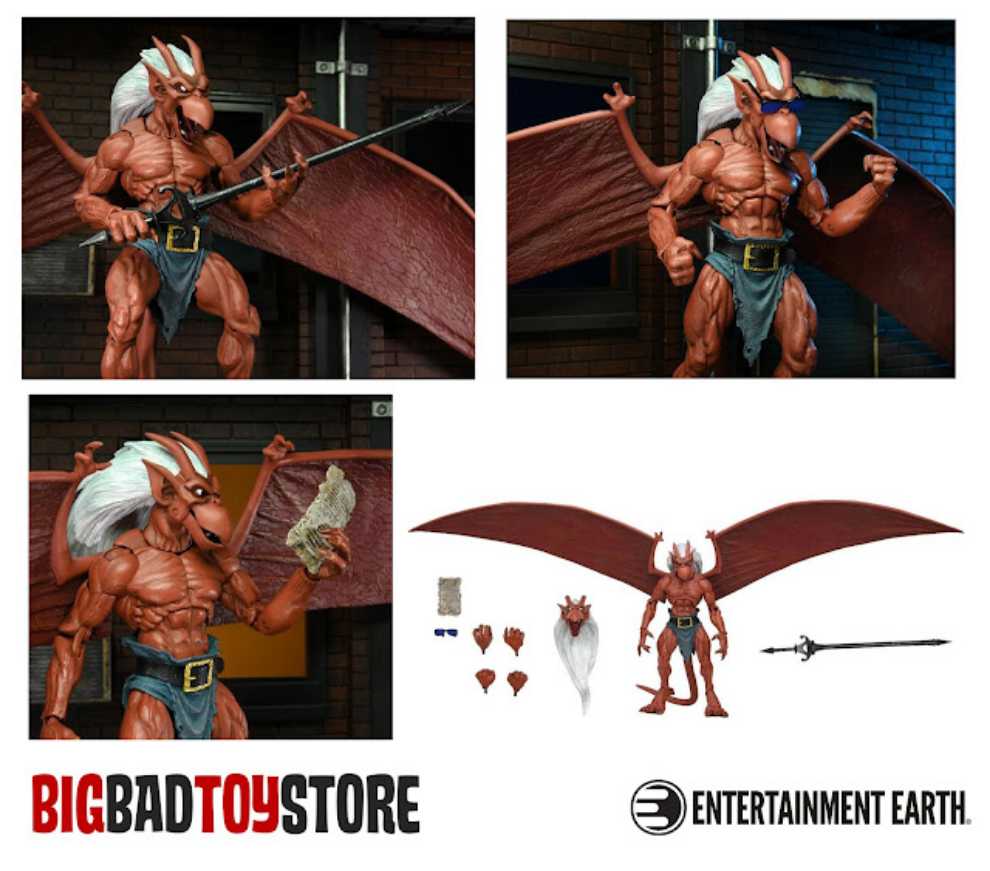 Neca Gargoyles Brooklyn Ultimate 7-inch Action Figure With Display-friendly Window - Neca (Gargoyles Ultimates) action figure collectible [Barcode 5643427345085] - Main Image 4