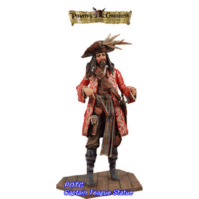 Captain Teague - Neca (POTC At Worlds End) action figure collectible [Barcode 634482302330] - Main Image 4