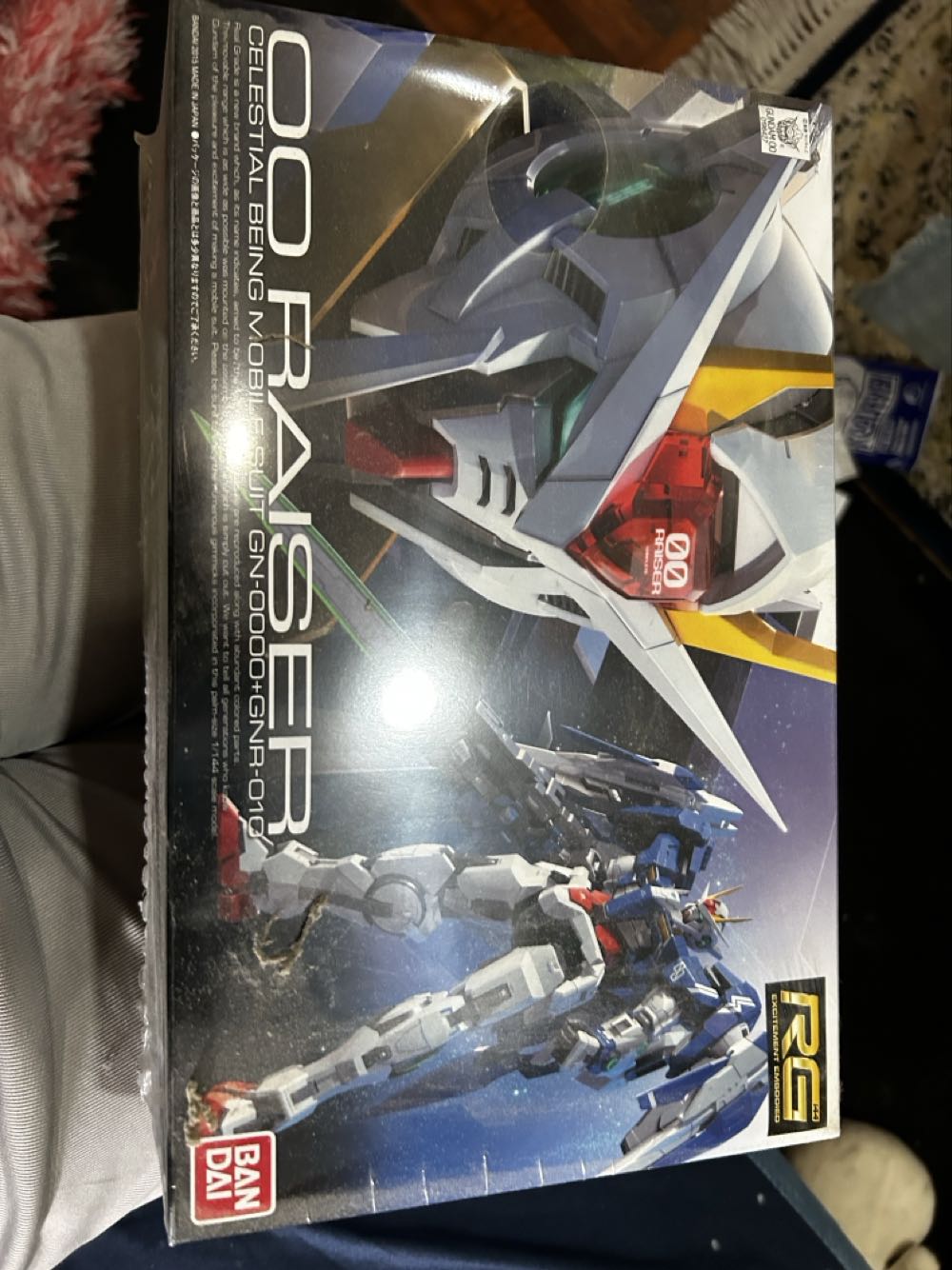 Bandai Hobby Real Grade 1 144-scale 00 Raiser Gundam 00” Action Figure  action figure collectible [Barcode 4543112964274] - Main Image 2