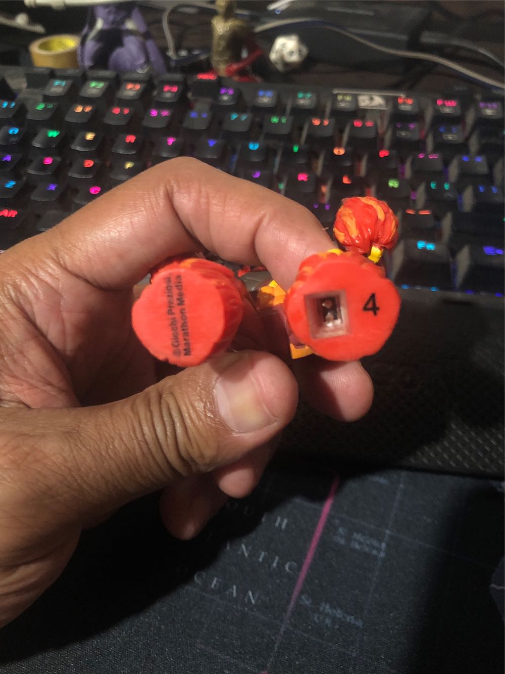 Armageddon - Gormiti (Rojo) action figure collectible - Main Image 2