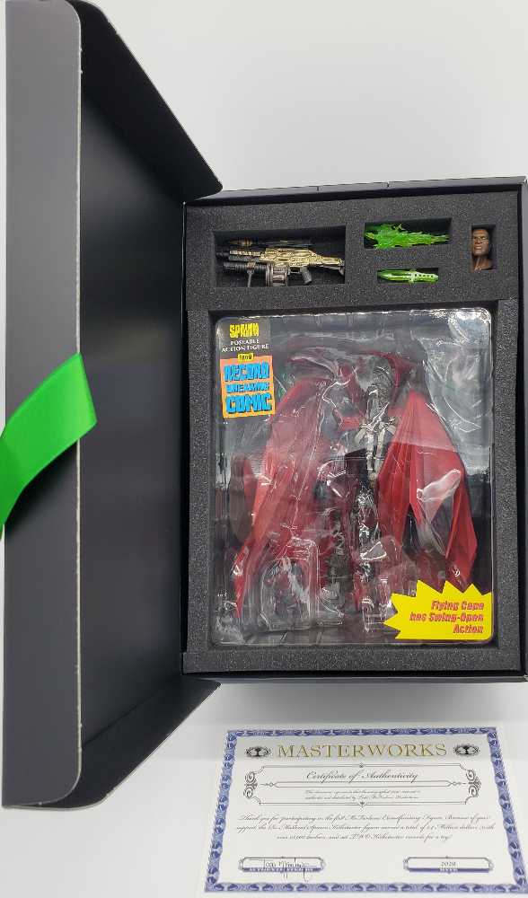 Spawn Series 2020 : Kickstarter Trilogy - Modern Spawn W/ Al Simmons Head  action figure collectible - Main Image 2