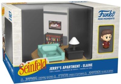 Seinfeld: Jerry’s Apartment Elaine Funko - Funko (Funko Mini Moments) action figure collectible [Barcode 889698565448] - Main Image 2