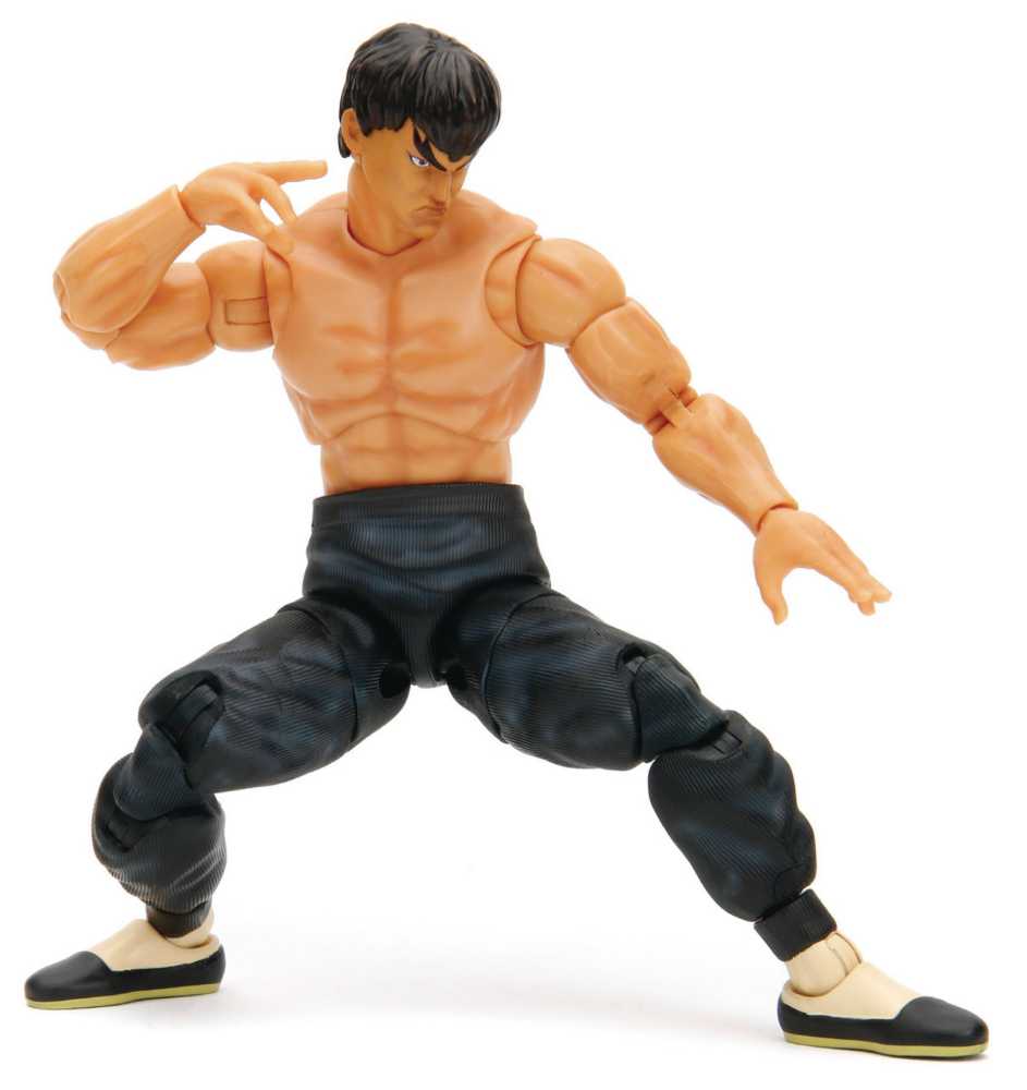 Street Fighter 2 - Fei Long - Jada Toys (Street Fighter, Video Games) action figure collectible [Barcode 801310342176] - Main Image 3