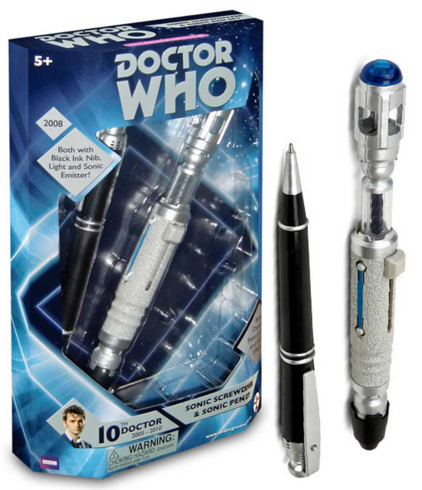 10th Doctor Sonic Screwdriver & Sonic Pen Set - Character Options (Doctor Who) action figure collectible - Main Image 4
