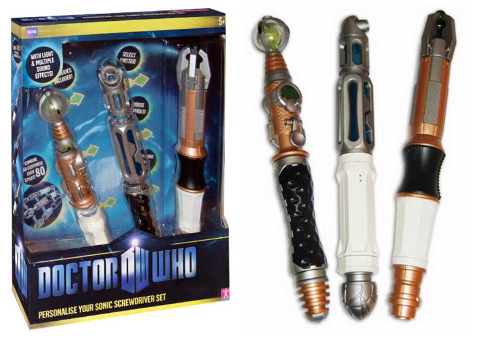 Personalise Your Sonic Screwdriver Set - Character Options (Doctor Who) action figure collectible - Main Image 2