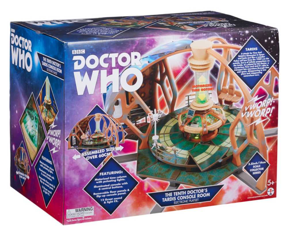 10th Doctor Tardis Playset  - Character Options (Doctor Who) action figure collectible - Main Image 2