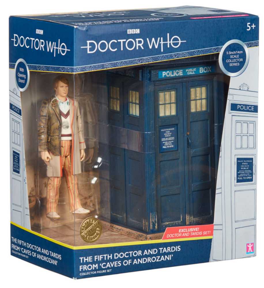 5th Doctor and Tardis (from The Caves of Androzani) - Character Options (Doctor Who) action figure collectible - Main Image 2