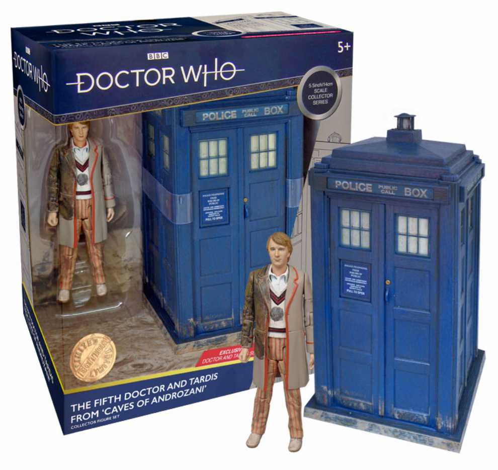 5th Doctor and Tardis (from The Caves of Androzani) - Character Options (Doctor Who) action figure collectible - Main Image 3