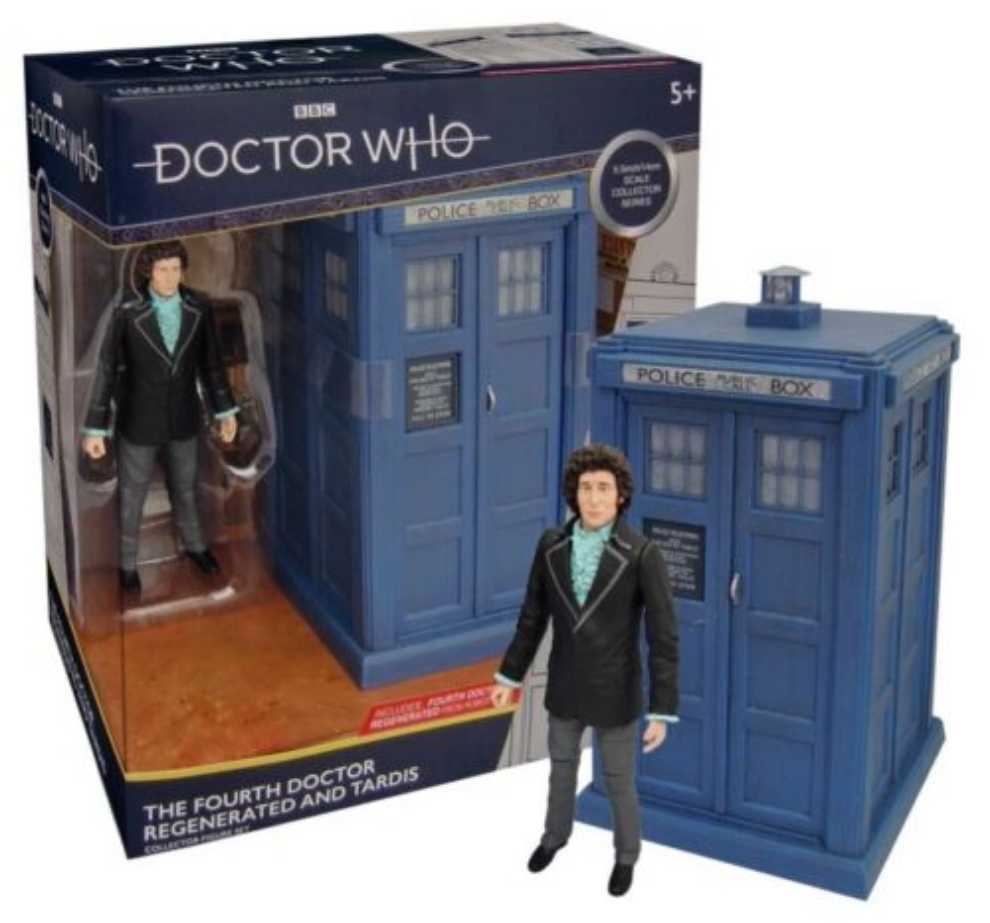 4th Doctor Regenerated and Tardis from Robot - Character Options (Doctor Who) action figure collectible - Main Image 2