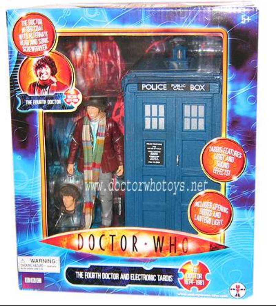 4th Doctor and Electronic Tardis - Character Options (Doctor Who) action figure collectible - Main Image 2