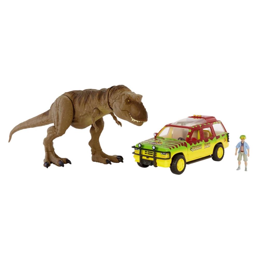 Jurassic World: Tyrannosaurus Rex - Mattel (Jurassic World: Legacy Collection: Tyrranosaurus Rex Escape Pack) action figure collectible - Main Image 3