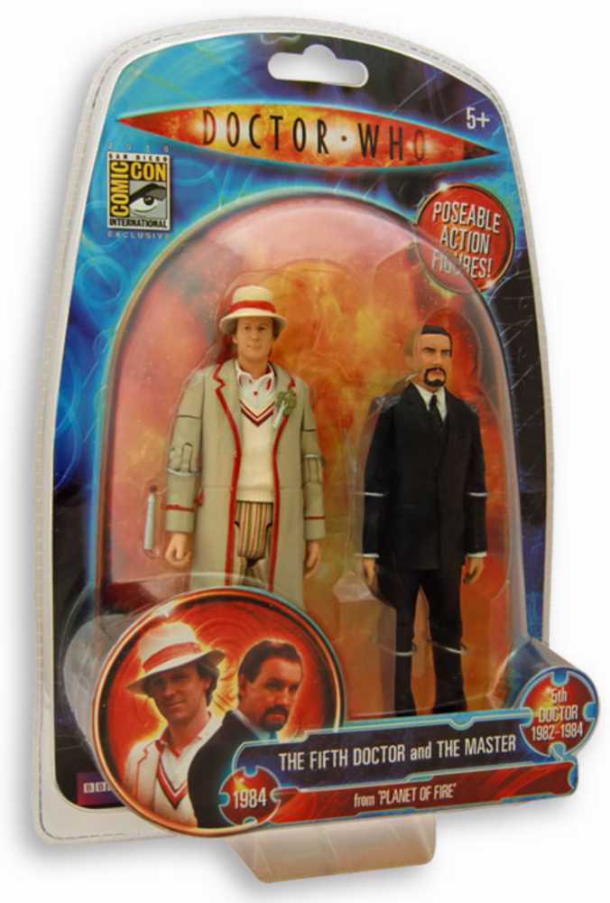 5th Doctor and The Master Figure Set - Character Options (Doctor Who) action figure collectible - Main Image 2