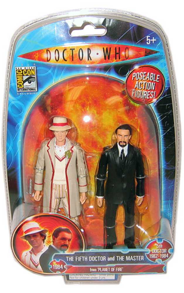 5th Doctor and The Master Figure Set - Character Options (Doctor Who) action figure collectible - Main Image 3