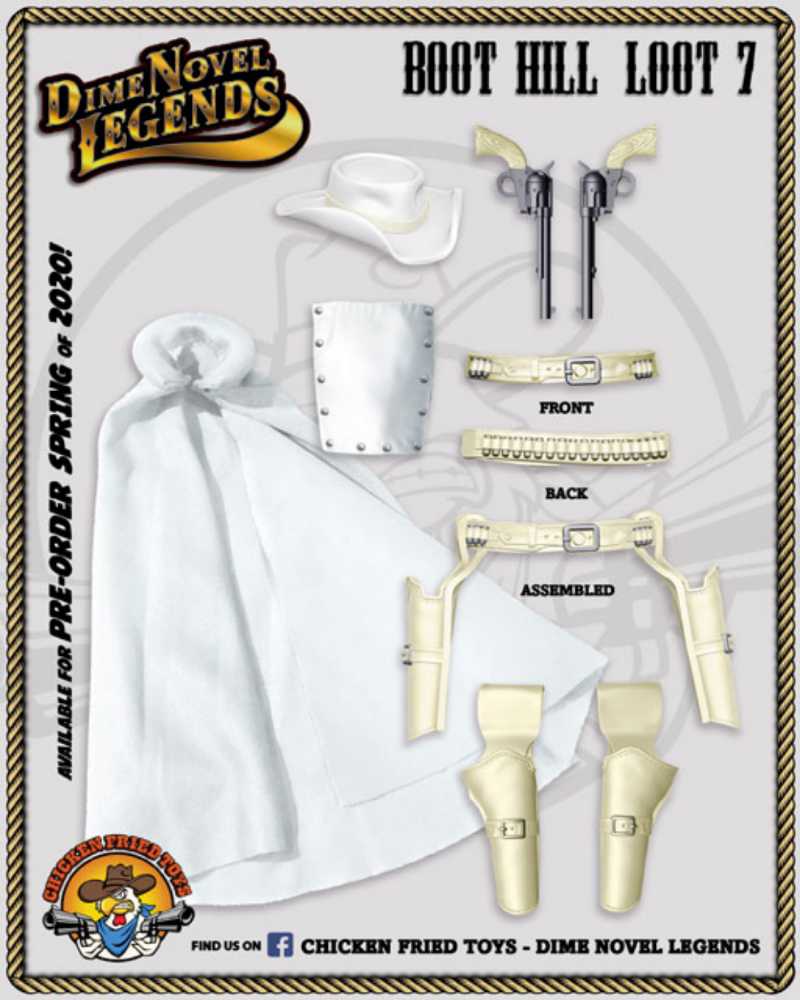Dime Novel Legends Boot Hill Loot 7 - Chicken Fried Toys (Dime Novel Legends) action figure collectible - Main Image 1