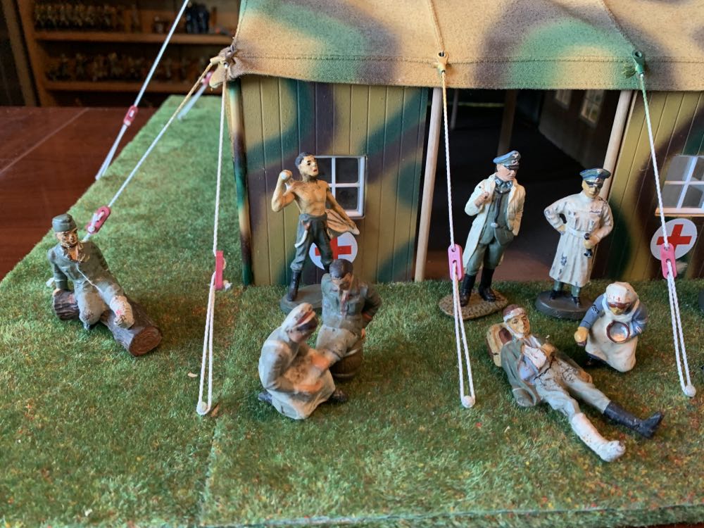 Lineol Lazarett & Medical Staff - Lineol (German) action figure collectible - Main Image 2