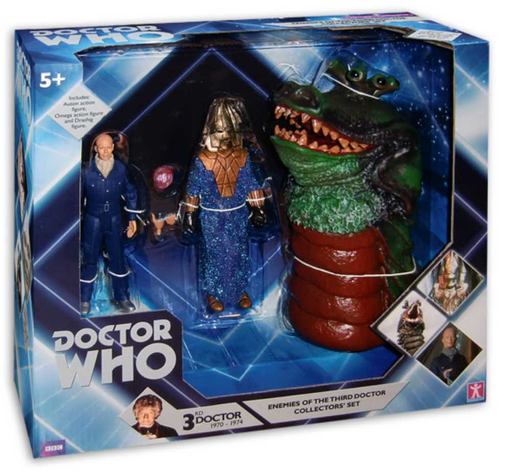 3rd Doctor - Enemies of the Third Doctor Collector’s Set - Character Options (Doctor Who) action figure collectible - Main Image 2