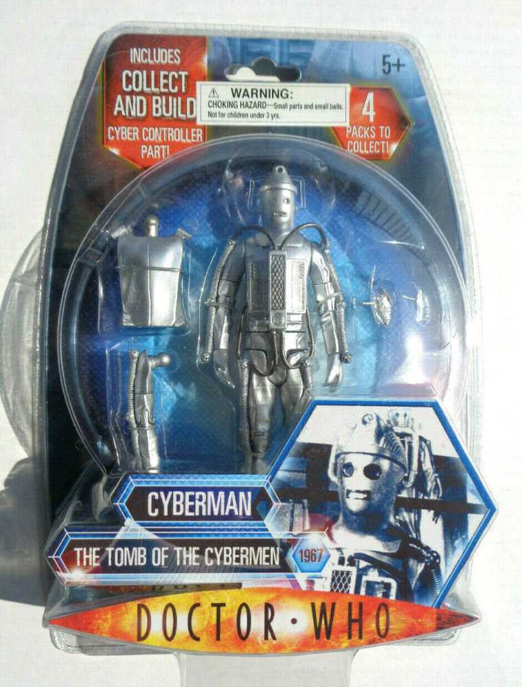 Cyberman 1967 Figure (w/Cybermats) - Character Options (Doctor Who) action figure collectible - Main Image 2
