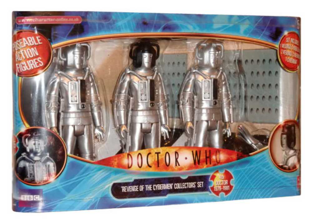 Cybermen 1975 - Revenge of the Cybermen Collectors’ Set - Character Options (Doctor Who) action figure collectible - Main Image 2