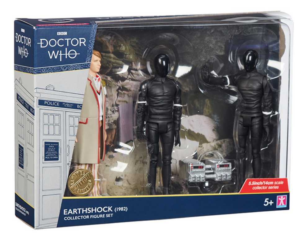 5th Doctor and Androids Earthshock Set - Character Options (Doctor Who) action figure collectible - Main Image 2
