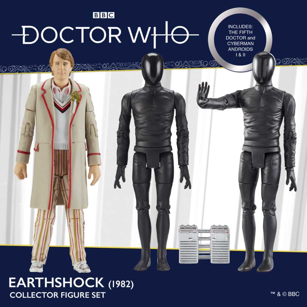 5th Doctor and Androids Earthshock Set - Character Options (Doctor Who) action figure collectible - Main Image 3