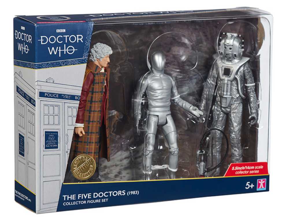 3rd Doctor Raston Robot and Cybermen - The Five Doctors Set - Character Options (Doctor Who) action figure collectible - Main Image 2
