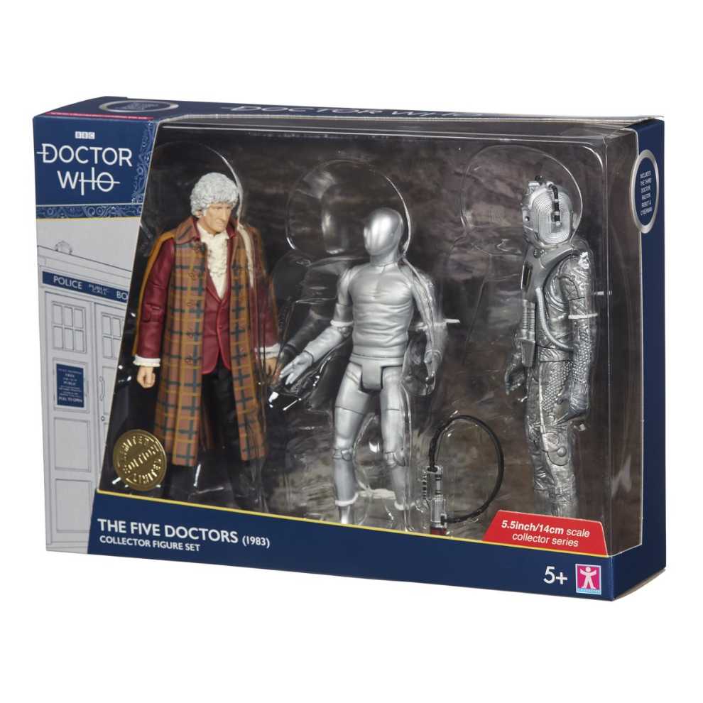 3rd Doctor Raston Robot and Cybermen - The Five Doctors Set - Character Options (Doctor Who) action figure collectible - Main Image 4