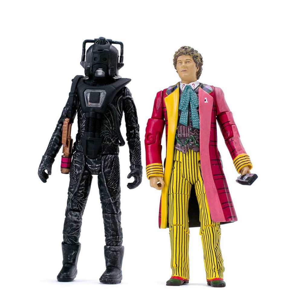 6th Doctor and Stealth Cyberman - Character Options (Doctor Who) action figure collectible - Main Image 3