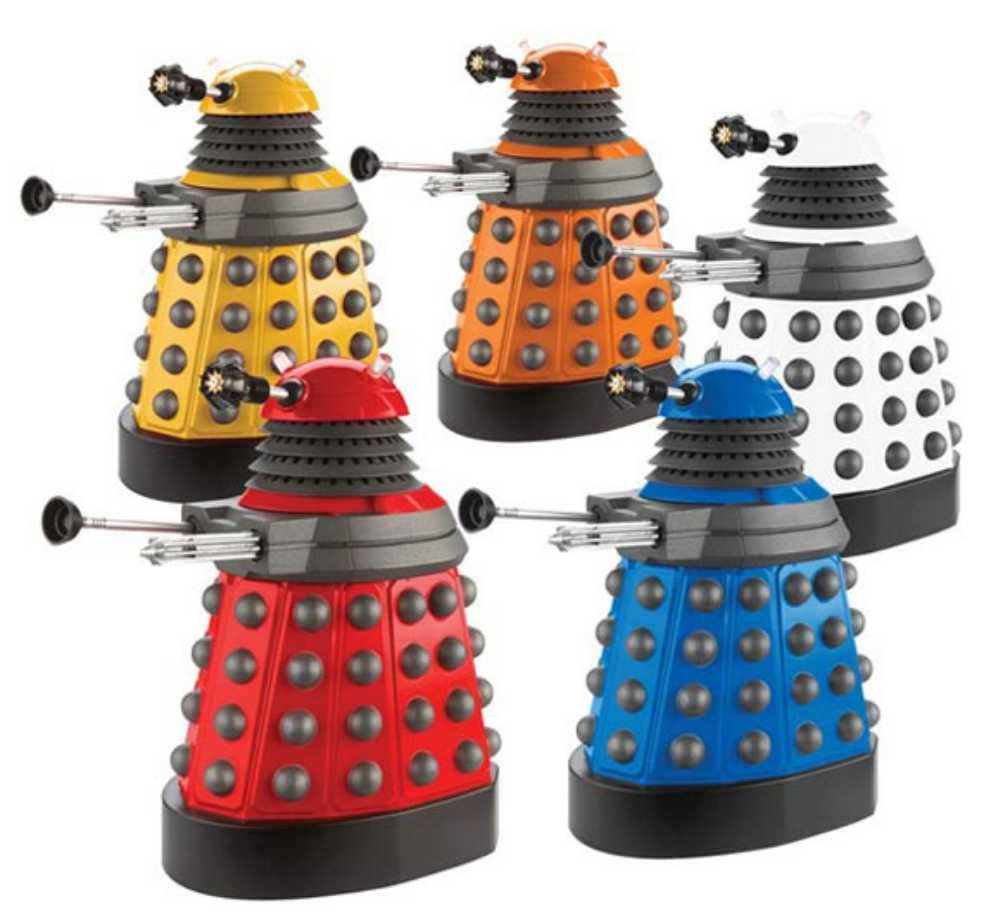 11th Doctor and Dalek Paradigm Stratagist - Character Options (Doctor Who) action figure collectible - Main Image 4