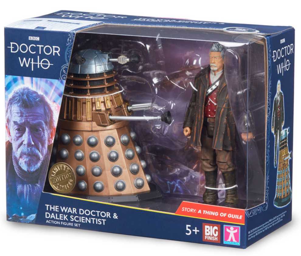 War Doctor and Dalek Scientist - Character Options (Doctor Who) action figure collectible - Main Image 2