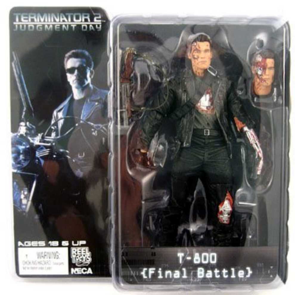 NECA Terminator 2 T-800 Final Battle - Neca (Terminator) action figure collectible - Main Image 2