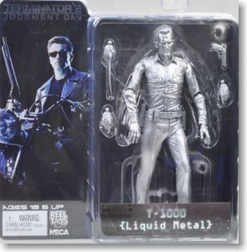 NECA “T-1000” Liquid Metal Version - 2010 Comic Con Exclusive - Terminator 2: Judgement Day - Neca (Terminator 2: Judgement Day) action figure collectible - Main Image 2