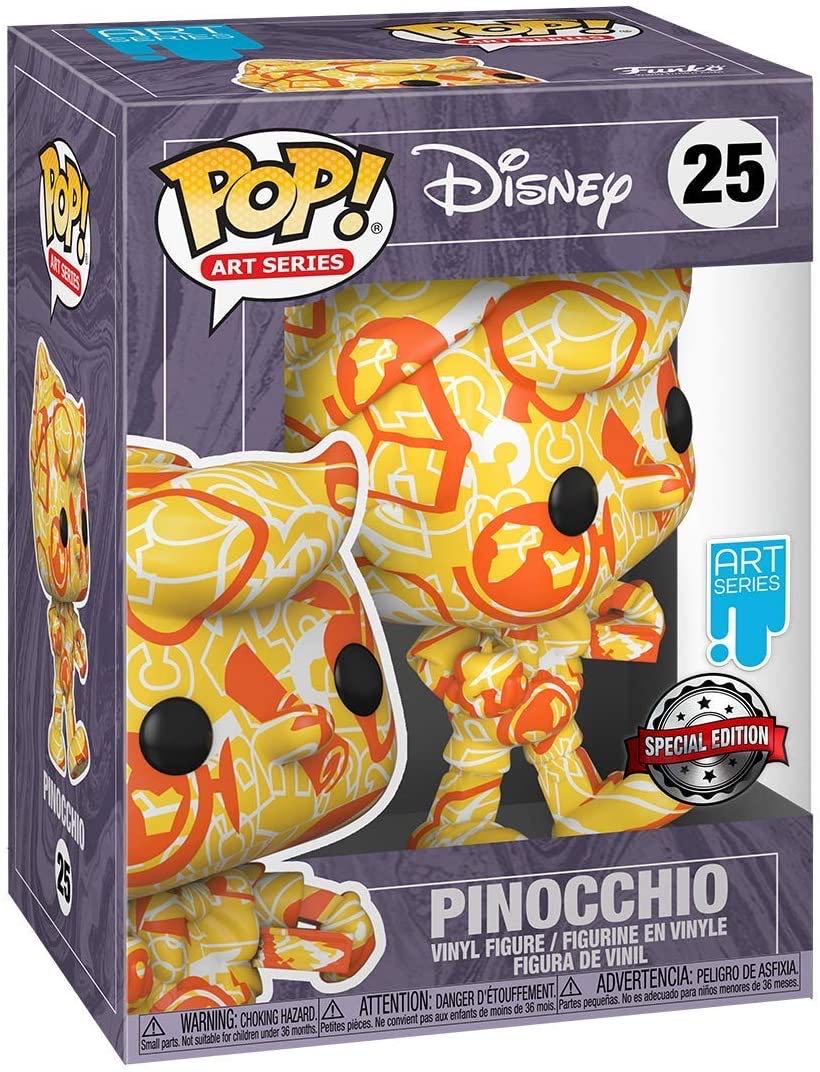 Pop Artist Series: Disney Treasures From The Vault Pinocchio Amazon Exclusive Multicolor 55670  action figure collectible [Barcode 889698556705] - Main Image 2
