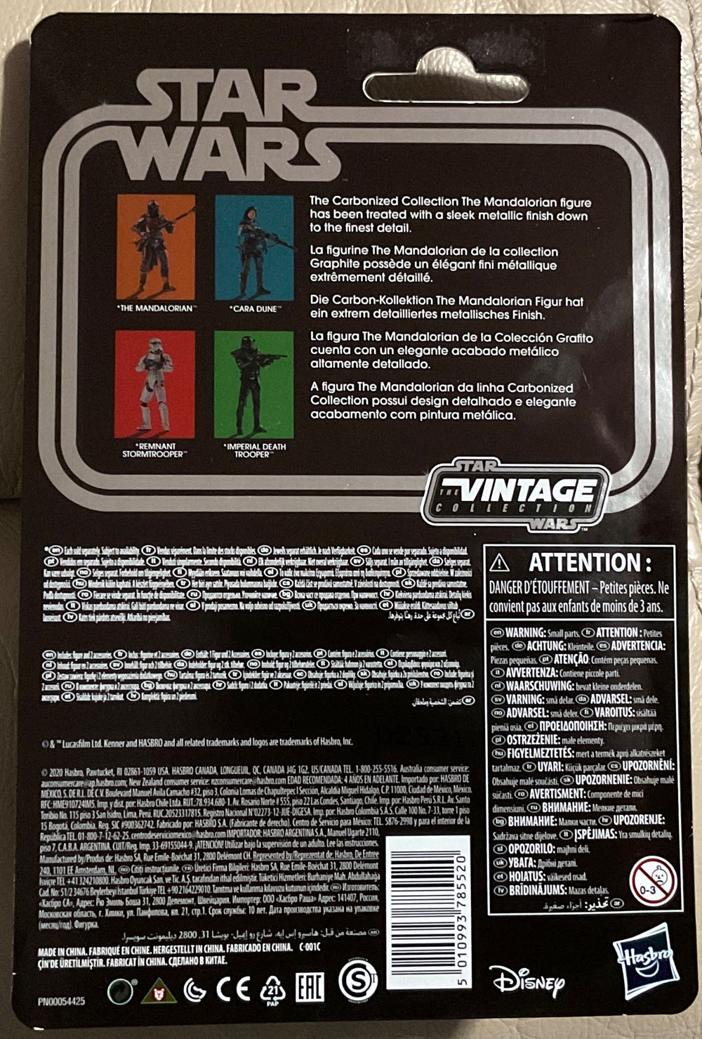 Vintage Collection - Carbonized - Mandalorian - Disney/ Hasbro (The Mandalorian) action figure collectible - Main Image 2