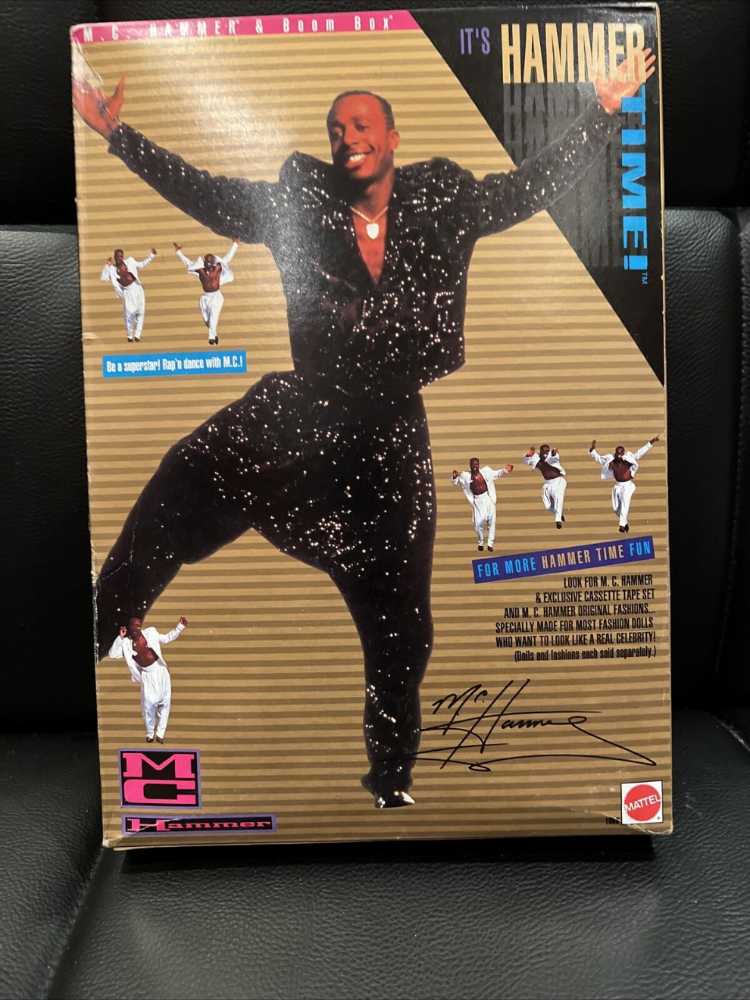 Mattel M.C. Hammer & Boom Box Doll - Mattel Inc action figure collectible [Barcode 074299010897] - Main Image 2